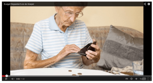 Begin YouTubefilm Budget Bejaardenhuis
