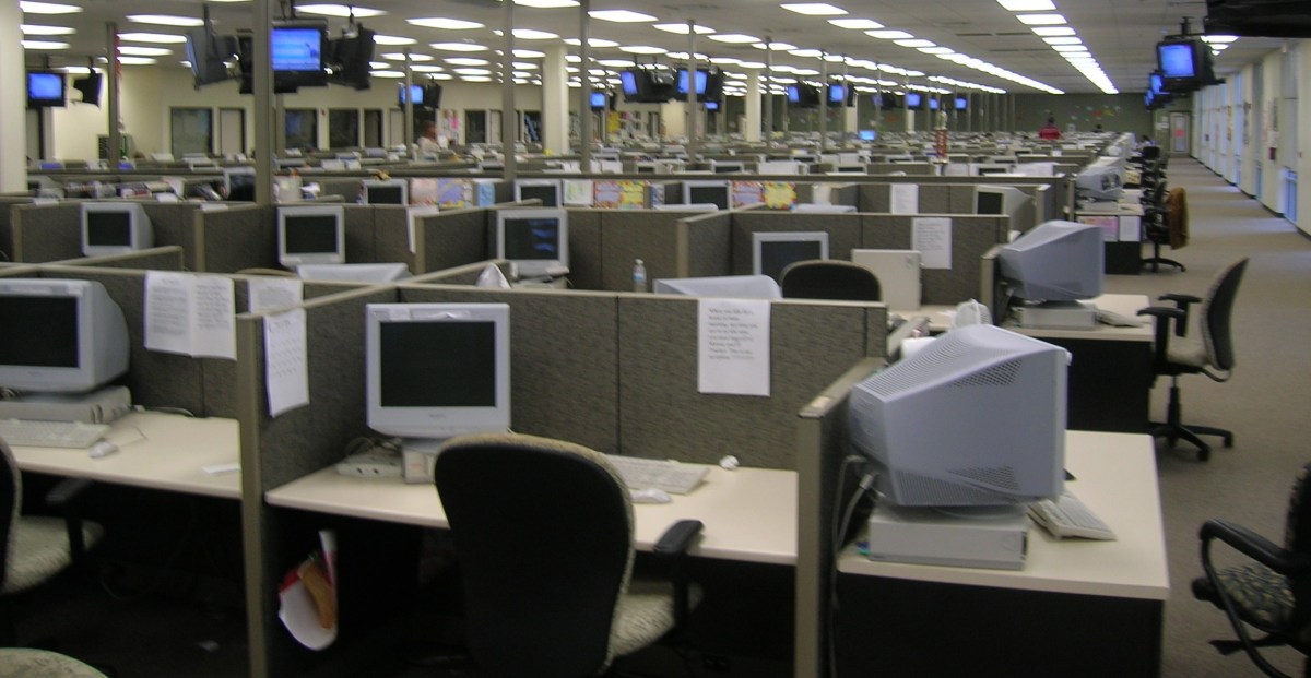 Fijne dag! Groeten op het&nbsp;flexkantoor