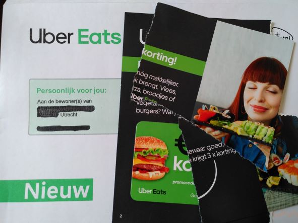 Persoonlijk voor jou, bewoner van dit pand!